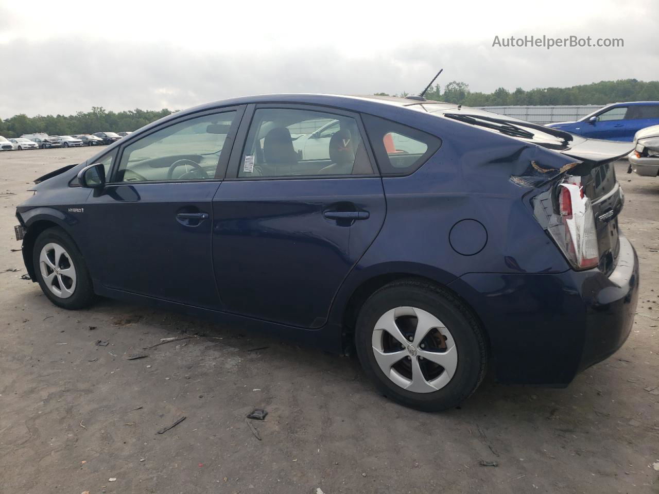 2013 Toyota Prius  Blue vin: JTDKN3DU7D0343581