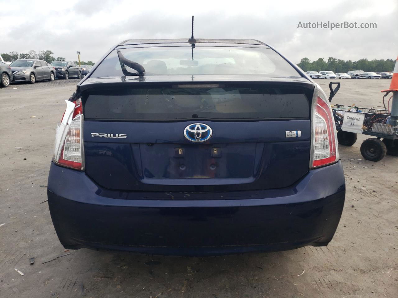 2013 Toyota Prius  Blue vin: JTDKN3DU7D0343581