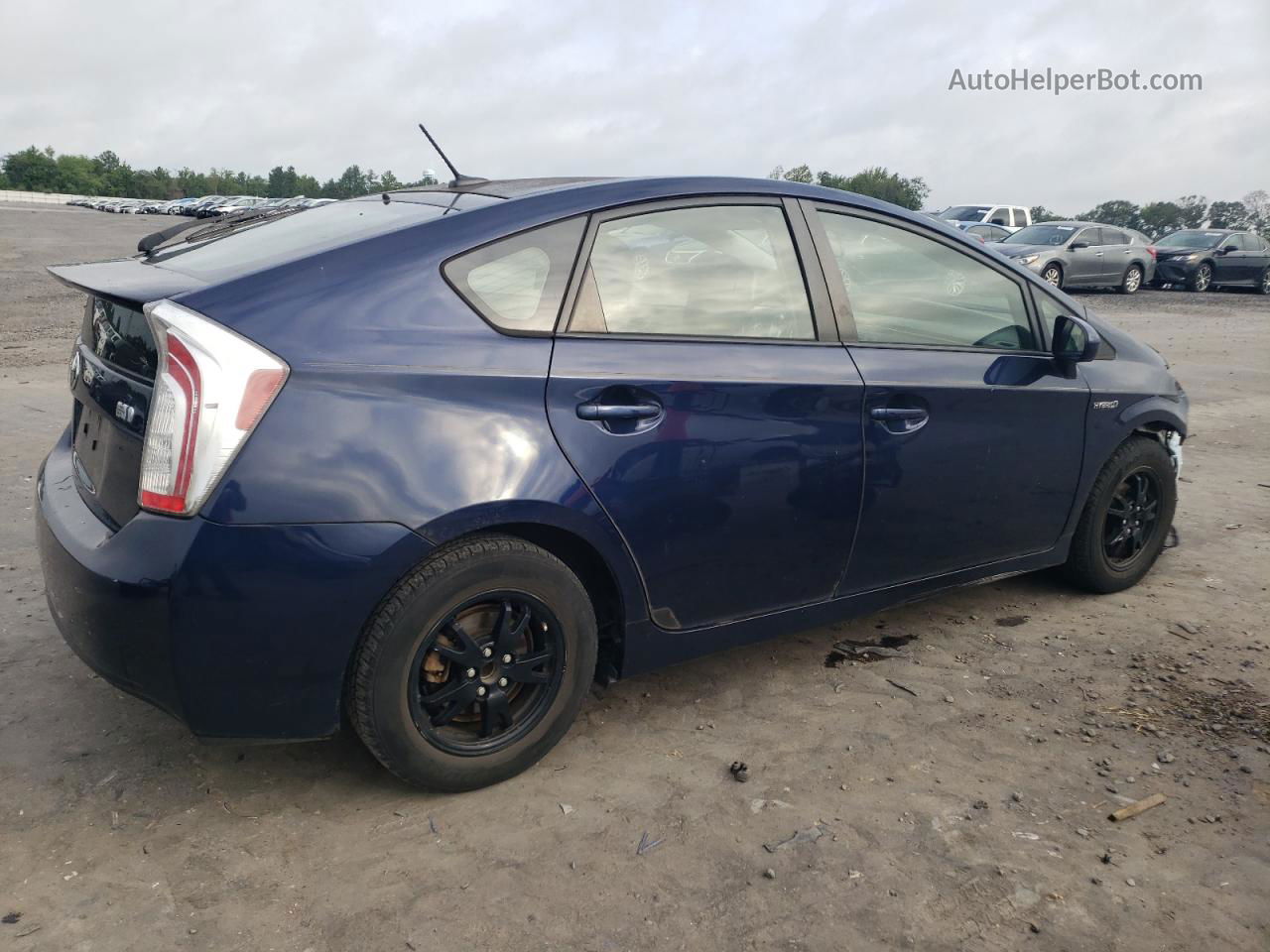 2013 Toyota Prius  Blue vin: JTDKN3DU7D0343581