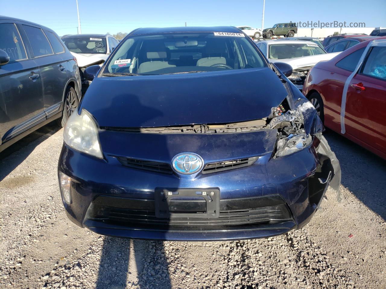 2013 Toyota Prius  Blue vin: JTDKN3DU7D0346268