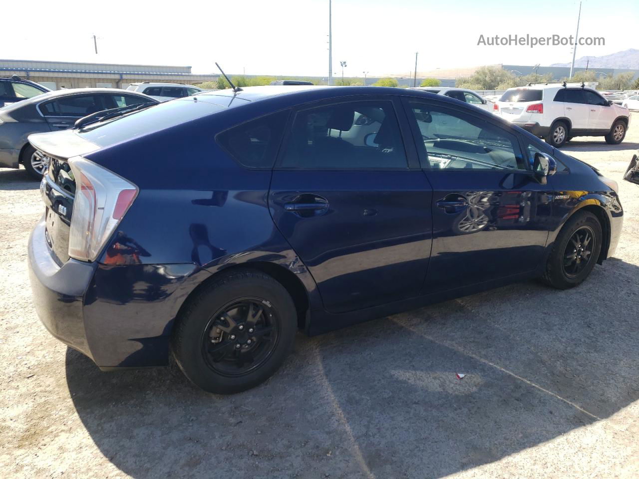 2013 Toyota Prius  Blue vin: JTDKN3DU7D0346268