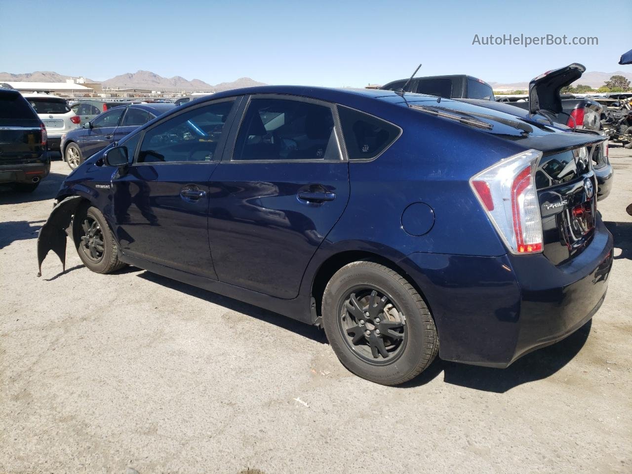 2013 Toyota Prius  Blue vin: JTDKN3DU7D0346268