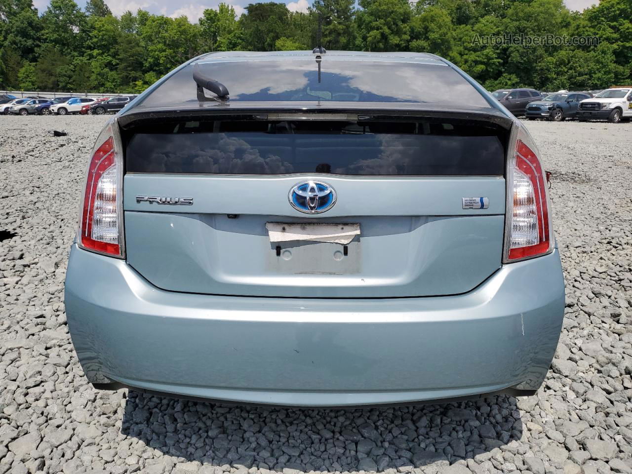 2013 Toyota Prius  Teal vin: JTDKN3DU7D1618313