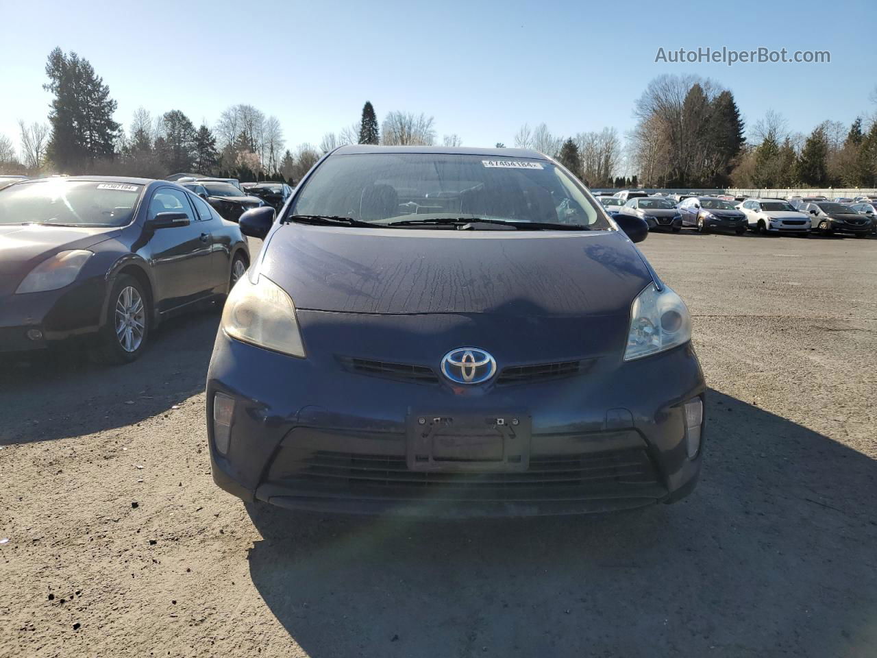 2013 Toyota Prius  Blue vin: JTDKN3DU7D1631045