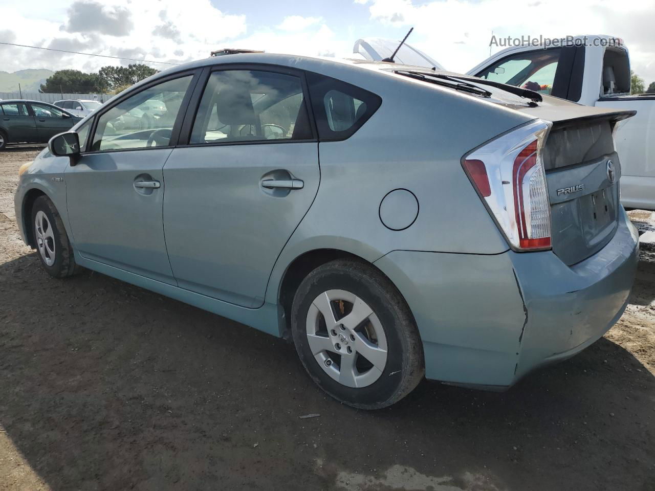 2013 Toyota Prius  Blue vin: JTDKN3DU7D5618059