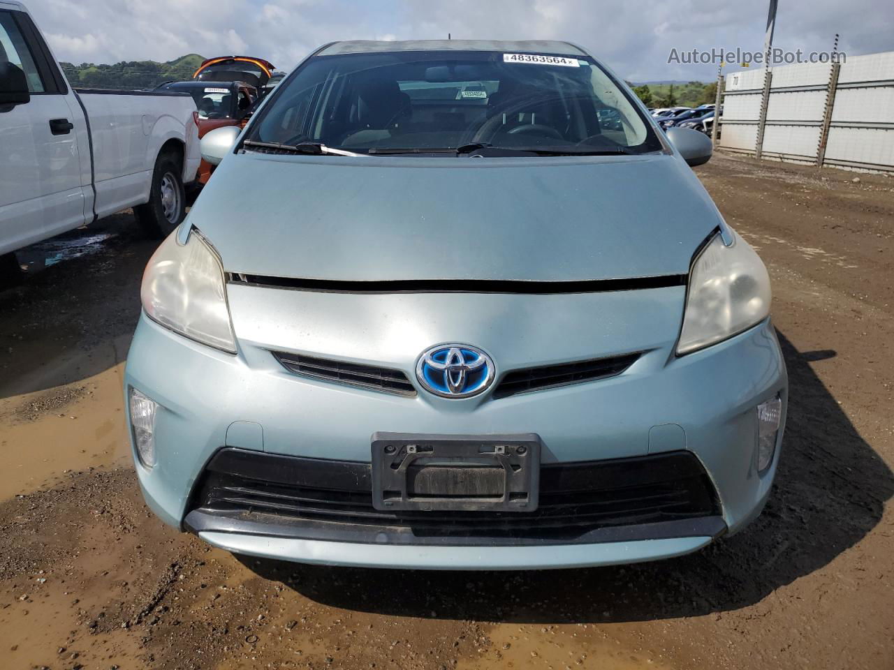 2013 Toyota Prius  Blue vin: JTDKN3DU7D5618059