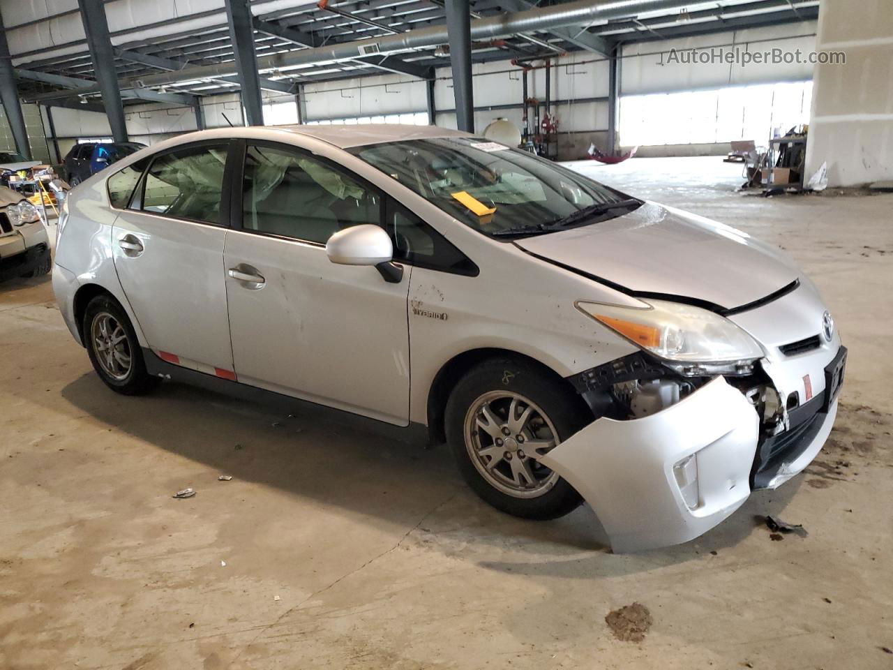 2013 Toyota Prius  Silver vin: JTDKN3DU7D5626145