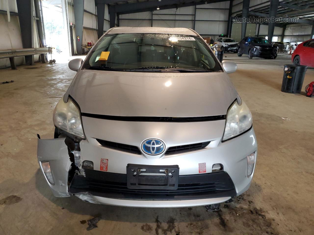 2013 Toyota Prius  Silver vin: JTDKN3DU7D5626145