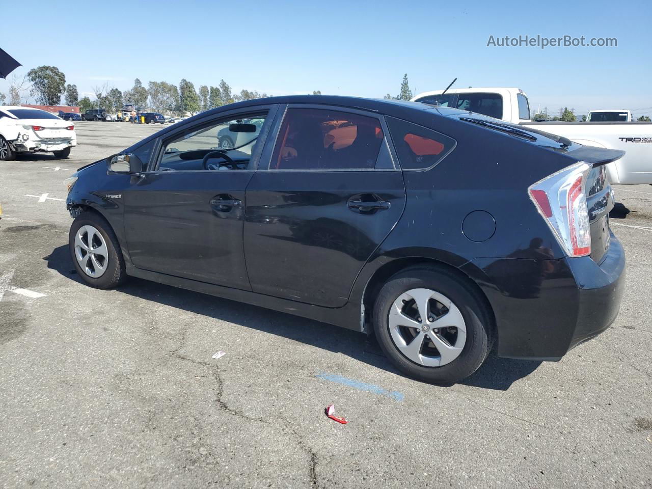 2013 Toyota Prius  Black vin: JTDKN3DU7D5700924