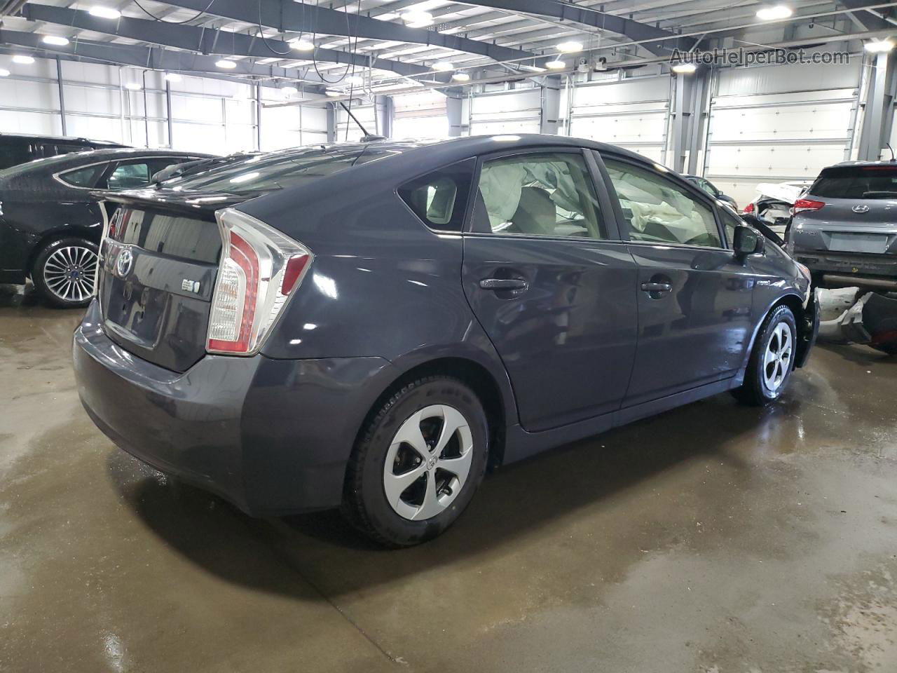 2014 Toyota Prius  Серый vin: JTDKN3DU7E0368966