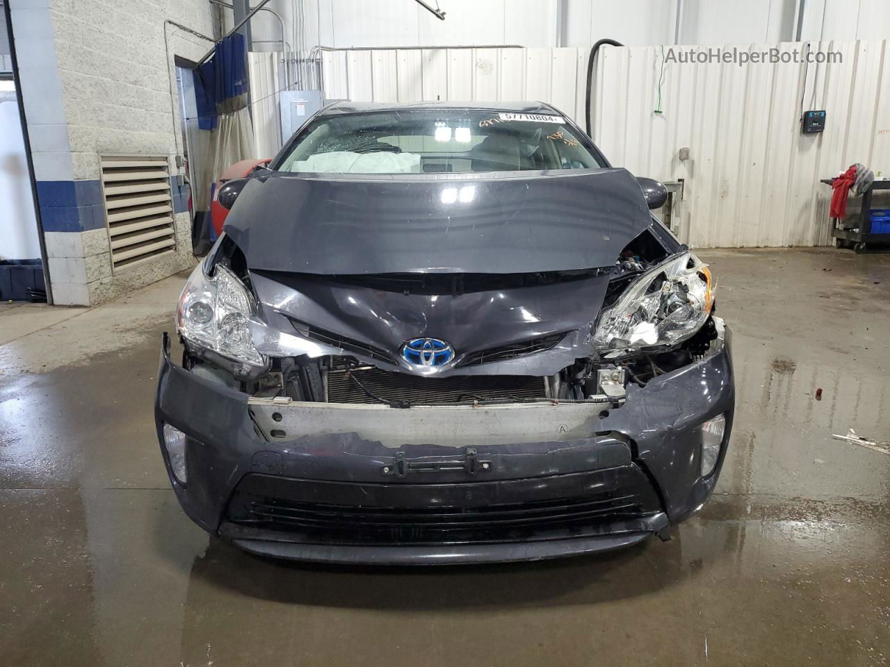 2014 Toyota Prius  Серый vin: JTDKN3DU7E0368966