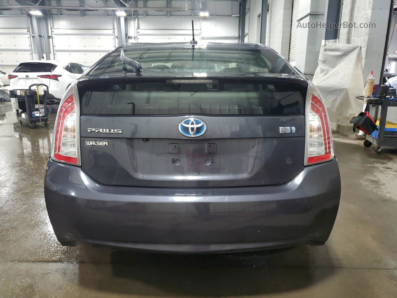 2014 Toyota Prius  Серый vin: JTDKN3DU7E0368966