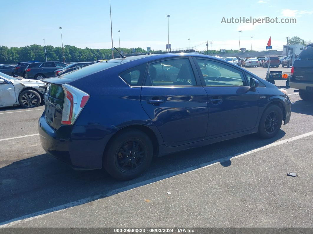 2014 Toyota Prius Two Blue vin: JTDKN3DU7E0385993