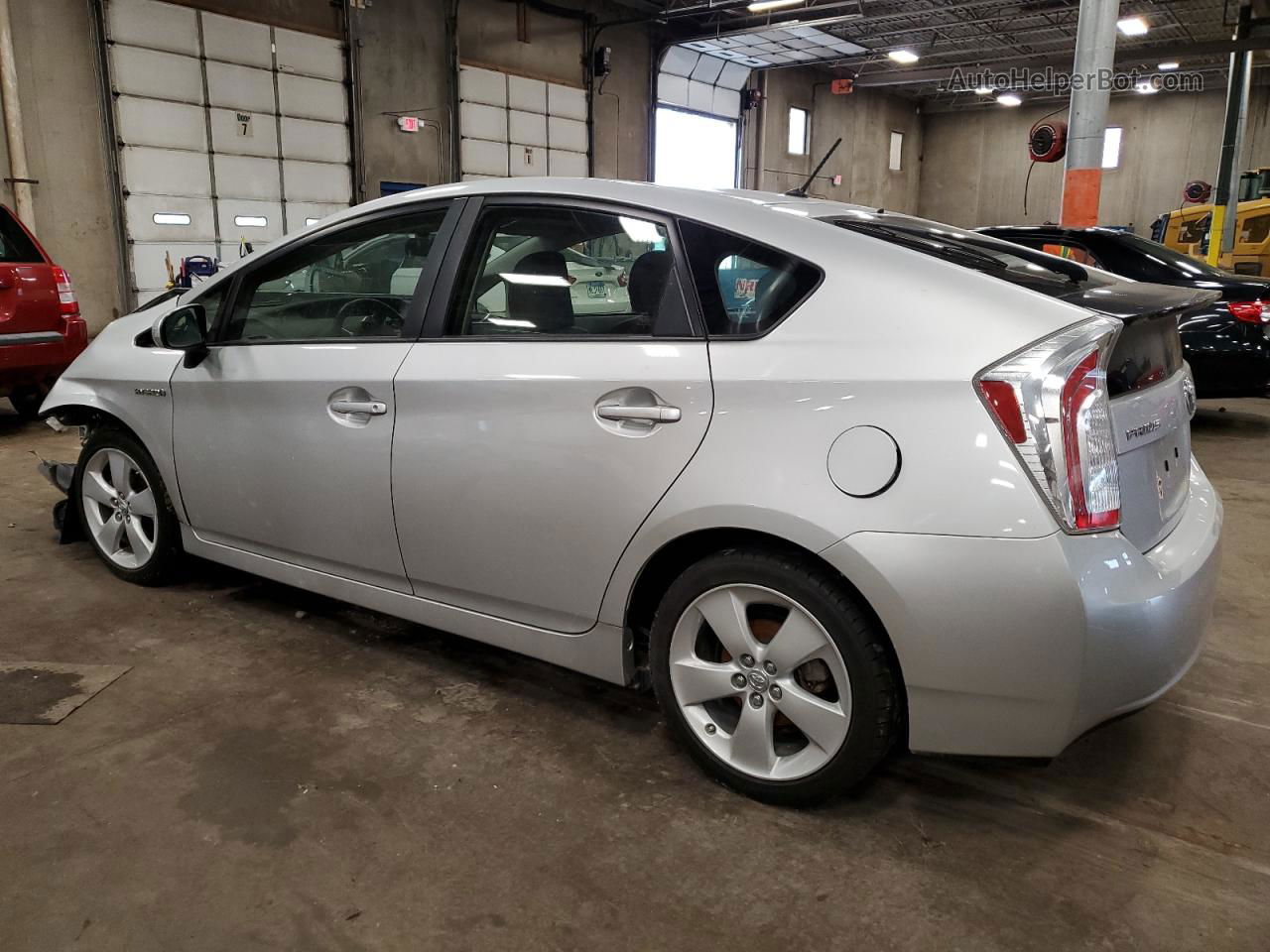 2014 Toyota Prius  Silver vin: JTDKN3DU7E1749131