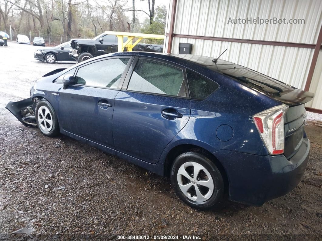 2014 Toyota Prius Two Blue vin: JTDKN3DU7E1750554