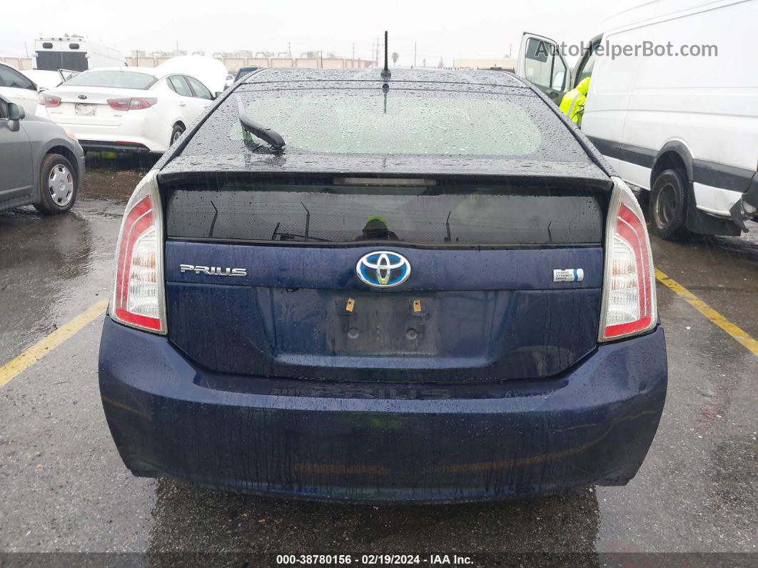 2015 Toyota Prius Two Dark Blue vin: JTDKN3DU7F0438421