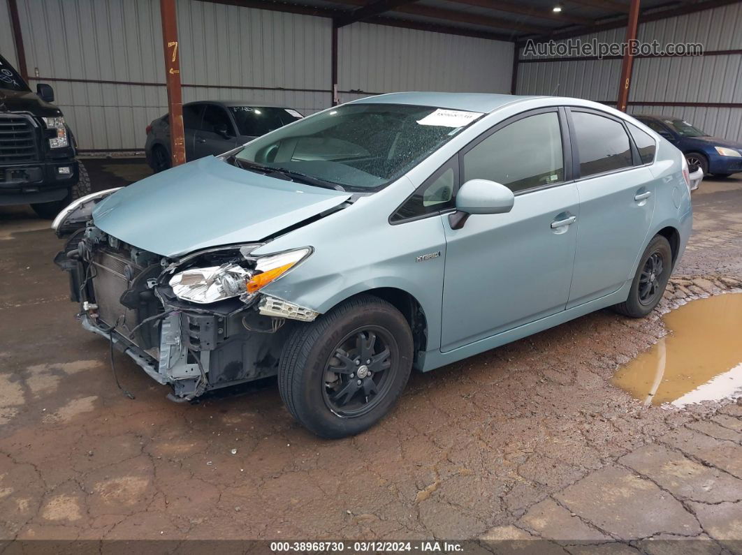 2015 Toyota Prius Two Teal vin: JTDKN3DU7F1997011