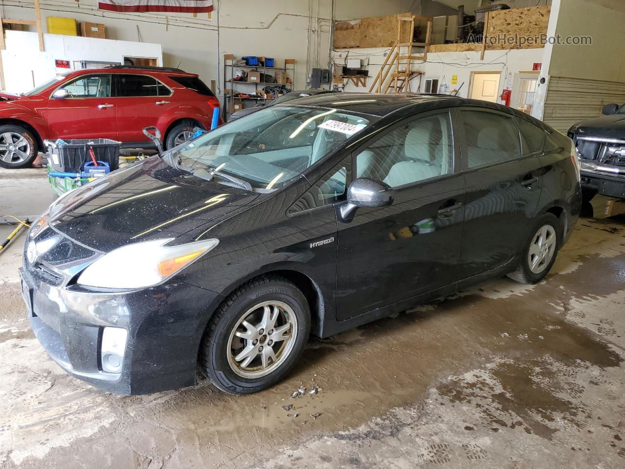 2011 Toyota Prius  Черный vin: JTDKN3DU8B1438500