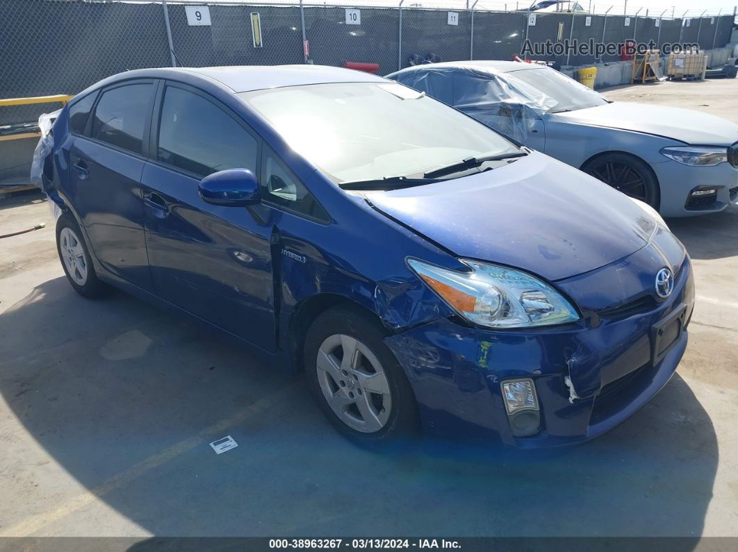 2011 Toyota Prius Two Blue vin: JTDKN3DU8B1470623