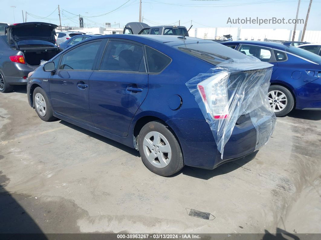 2011 Toyota Prius Two Blue vin: JTDKN3DU8B1470623