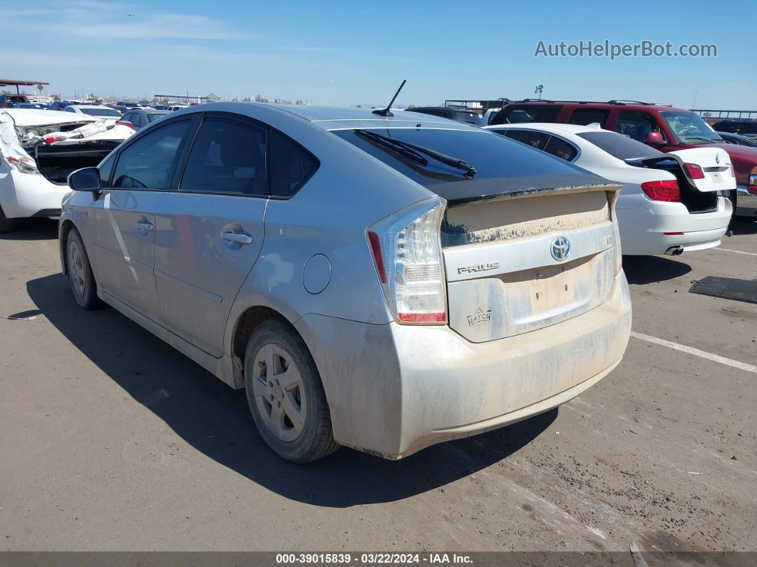 2011 Toyota Prius Three Silver vin: JTDKN3DU8B5336915