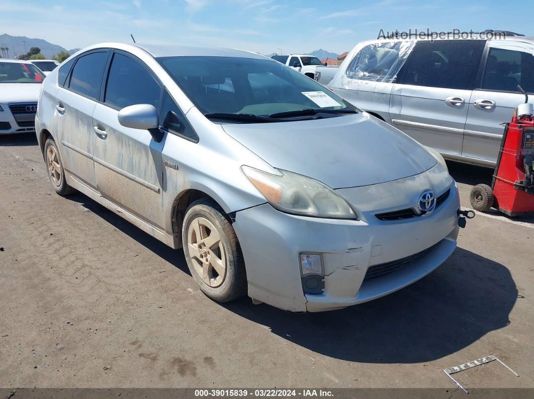 2011 Toyota Prius Three Silver vin: JTDKN3DU8B5336915