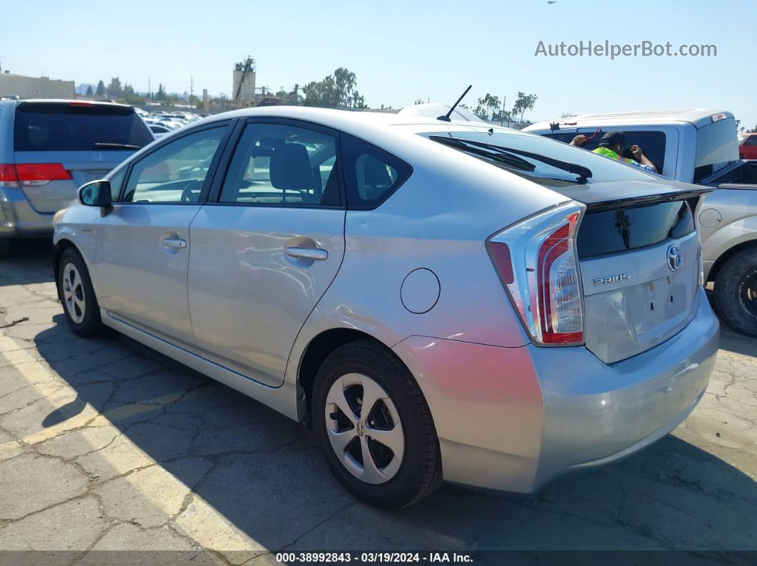 2012 Toyota Prius Two Silver vin: JTDKN3DU8C1483857