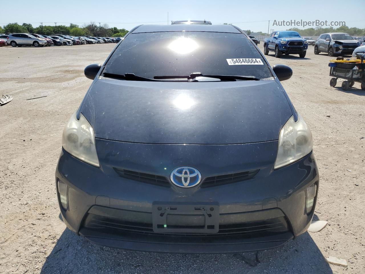 2012 Toyota Prius  Black vin: JTDKN3DU8C5410237