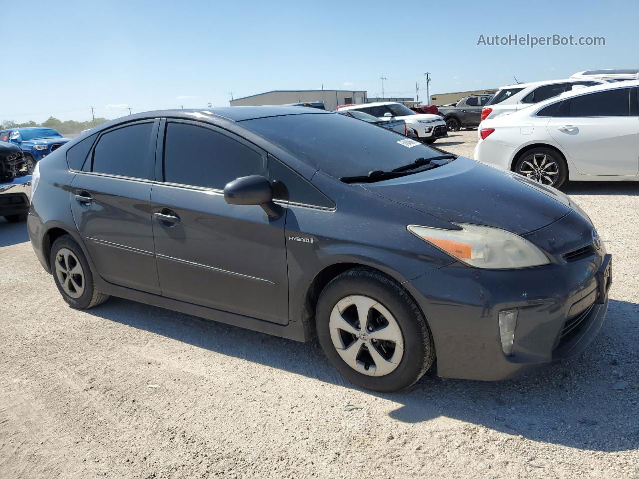 2012 Toyota Prius  Black vin: JTDKN3DU8C5410237