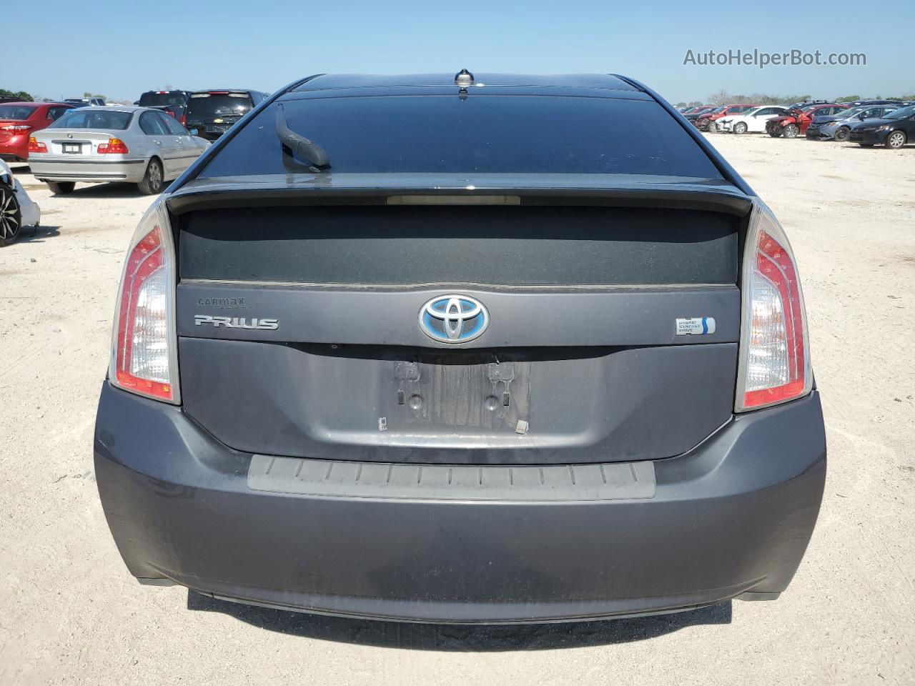 2012 Toyota Prius  Black vin: JTDKN3DU8C5410237