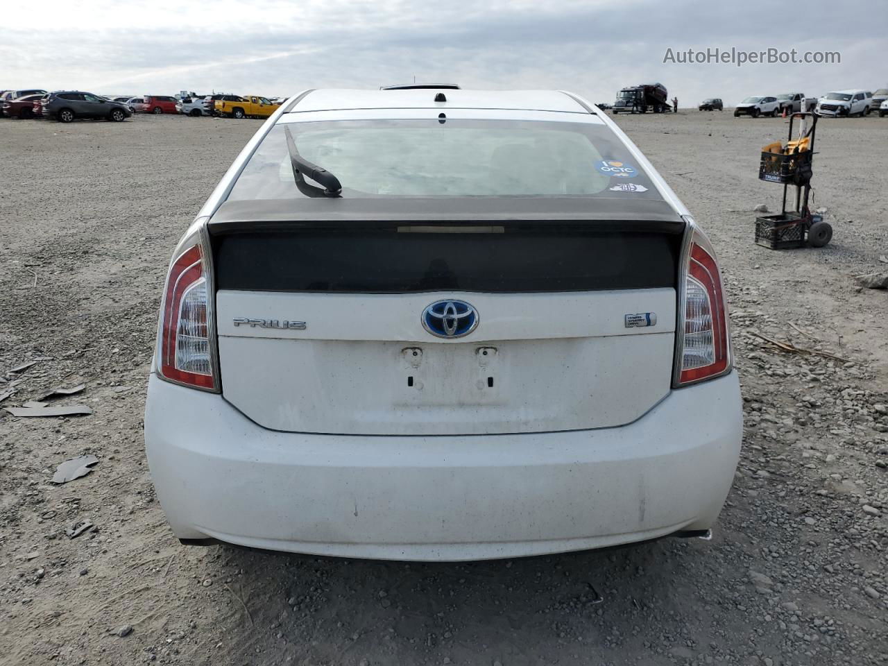 2012 Toyota Prius  Белый vin: JTDKN3DU8C5418399