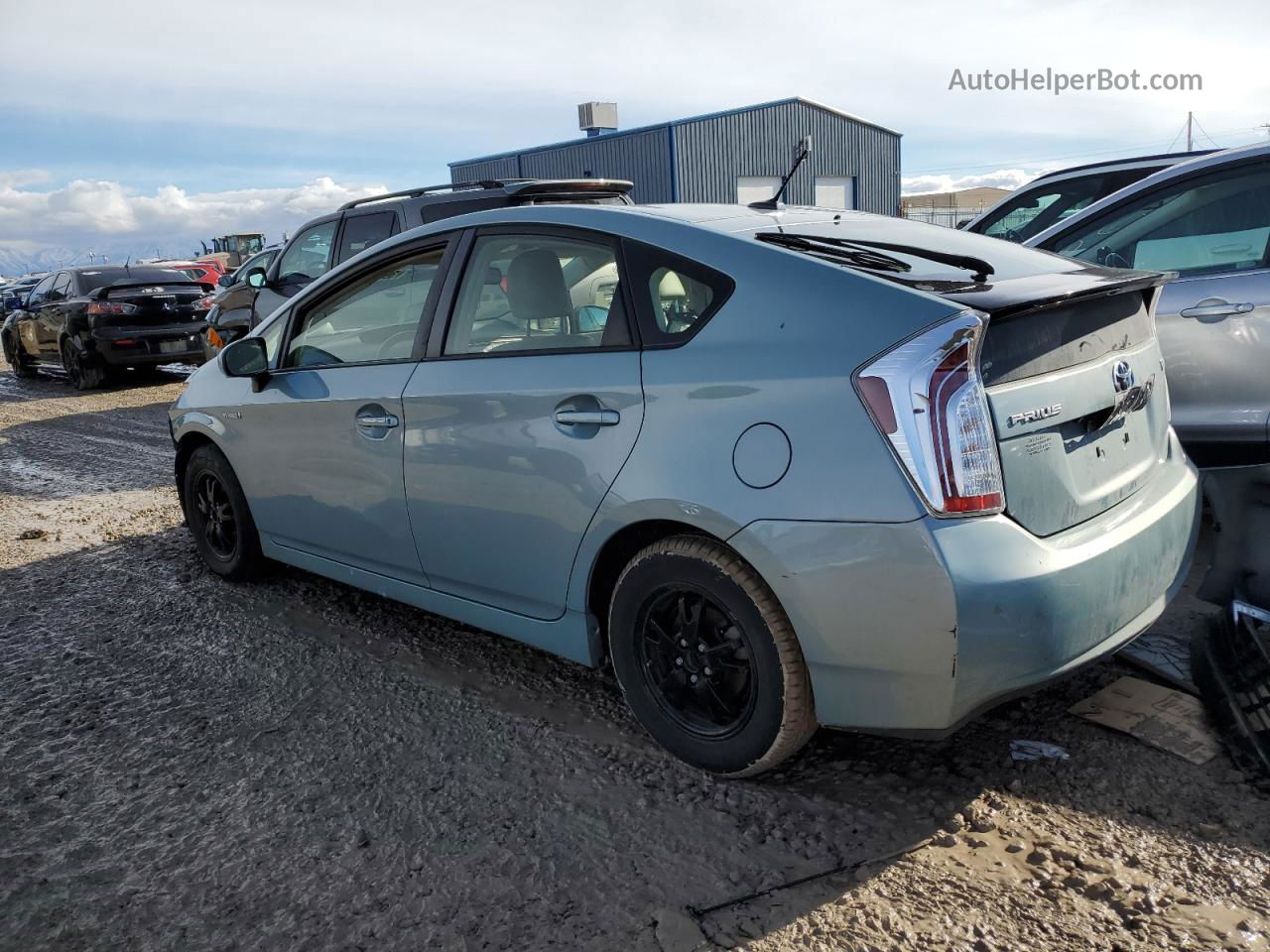 2012 Toyota Prius  Blue vin: JTDKN3DU8C5426891