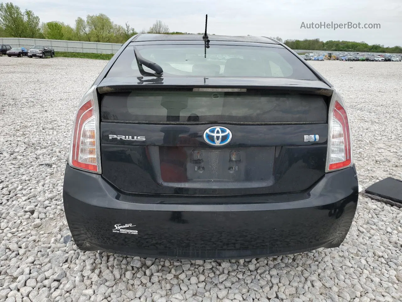 2012 Toyota Prius  Угольный vin: JTDKN3DU8C5460474