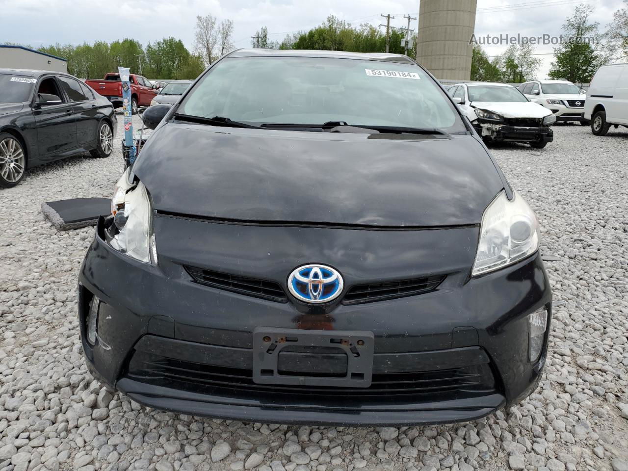 2012 Toyota Prius  Угольный vin: JTDKN3DU8C5460474