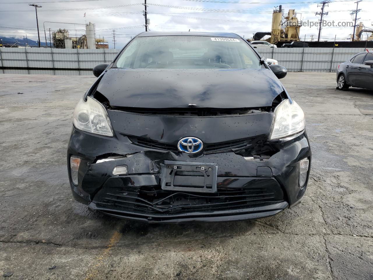 2012 Toyota Prius  Черный vin: JTDKN3DU8C5529793