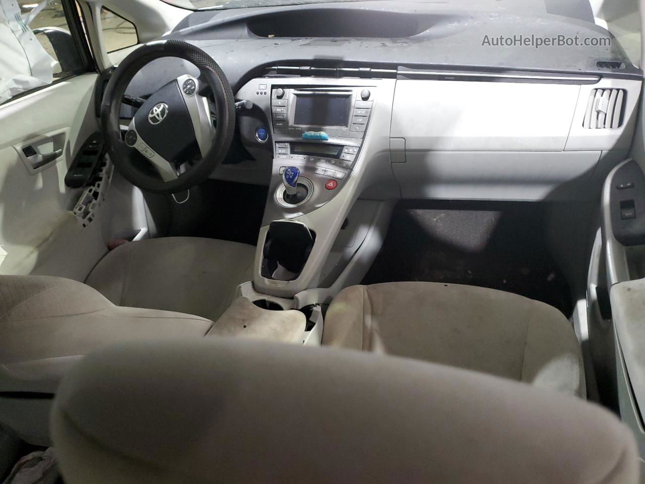 2013 Toyota Prius  Серебряный vin: JTDKN3DU8D0341998