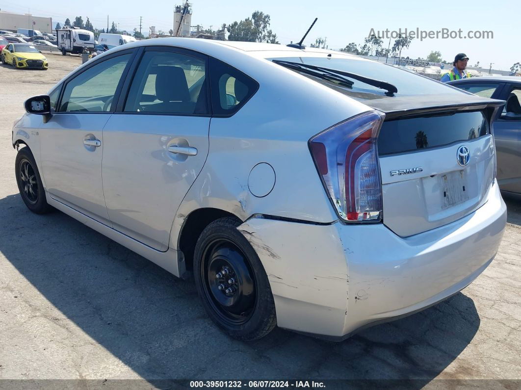 2013 Toyota Prius Three Серый vin: JTDKN3DU8D0355979