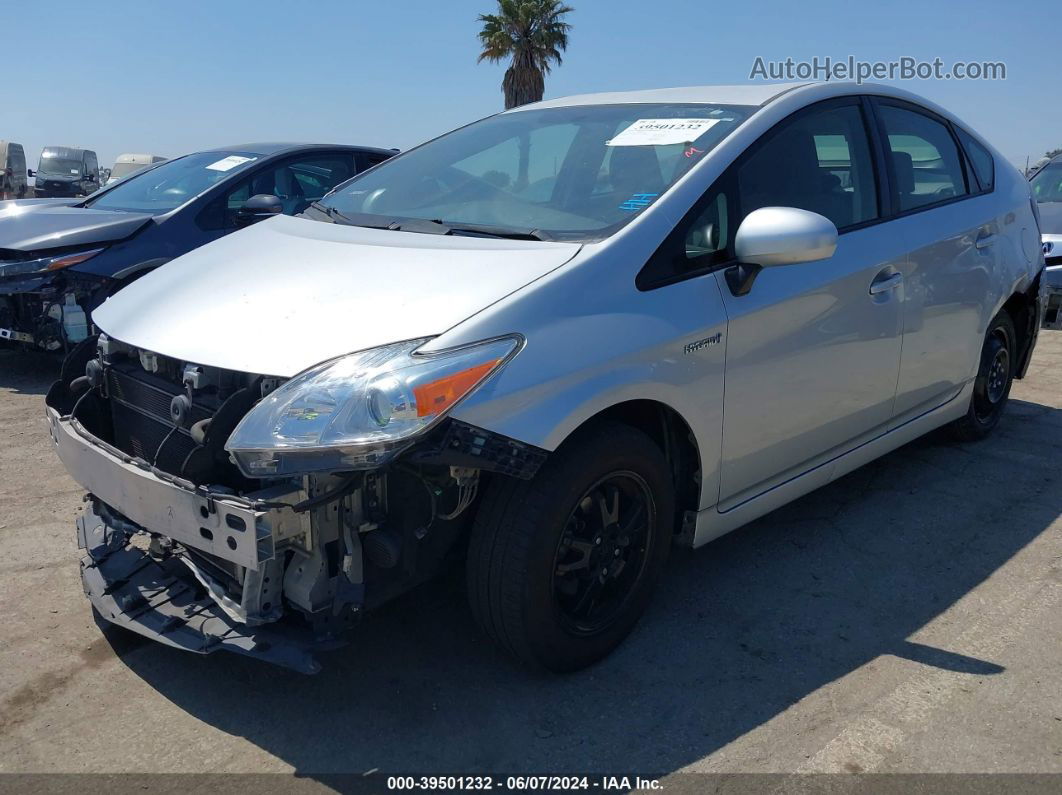 2013 Toyota Prius Three Серый vin: JTDKN3DU8D0355979