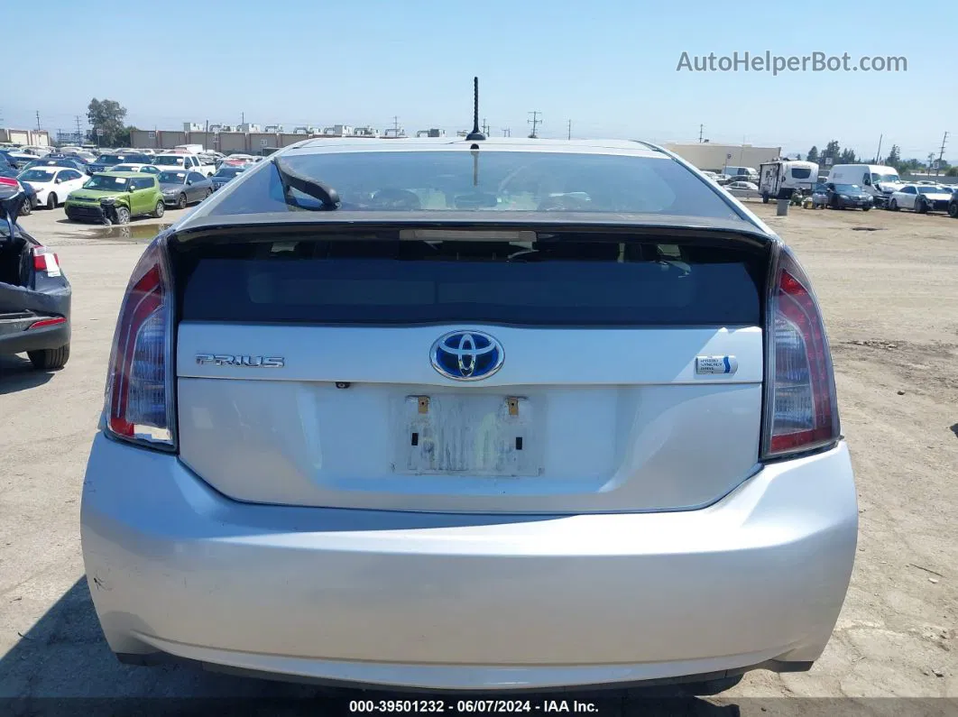 2013 Toyota Prius Three Gray vin: JTDKN3DU8D0355979