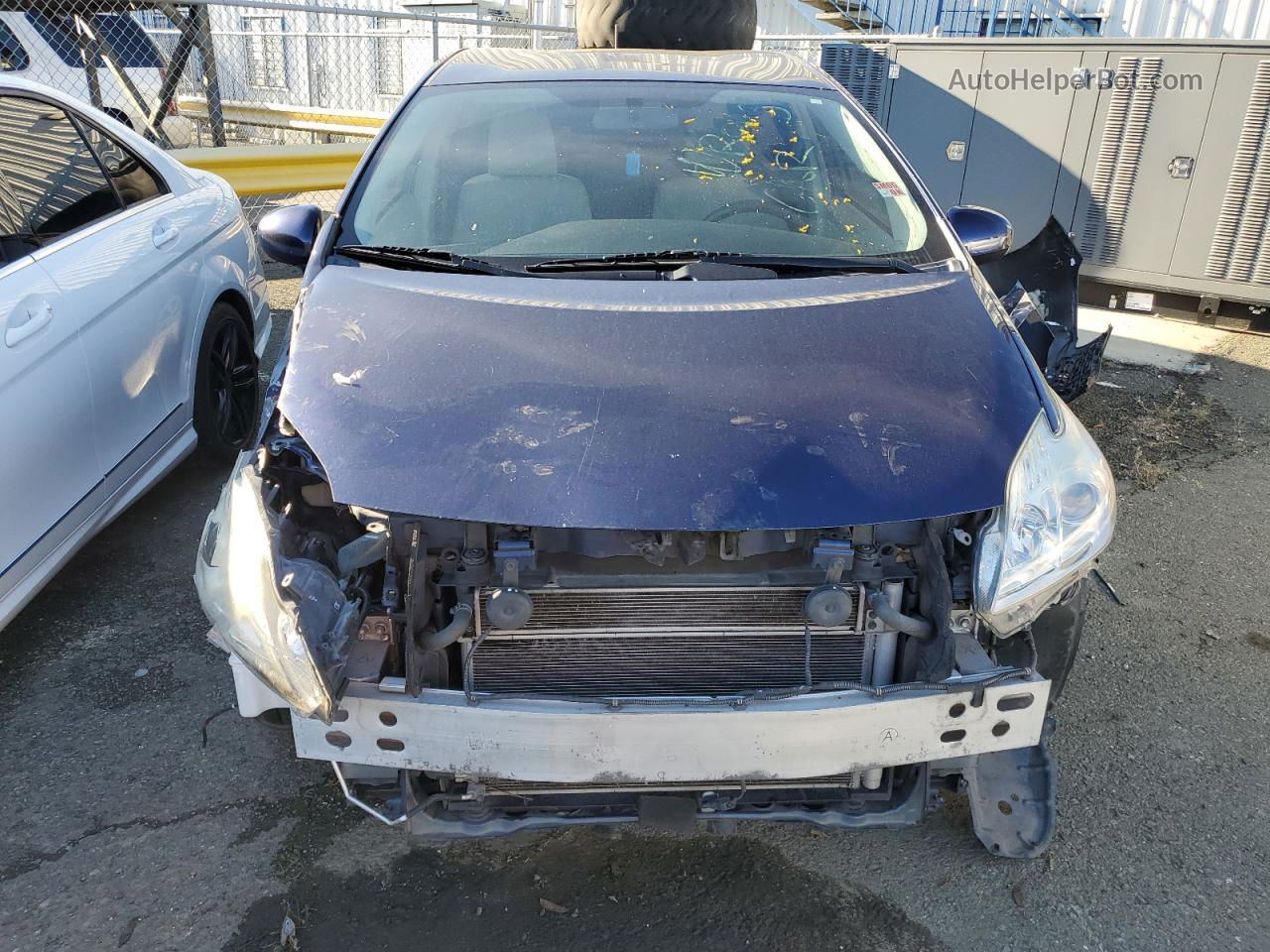 2013 Toyota Prius  Синий vin: JTDKN3DU8D1685096