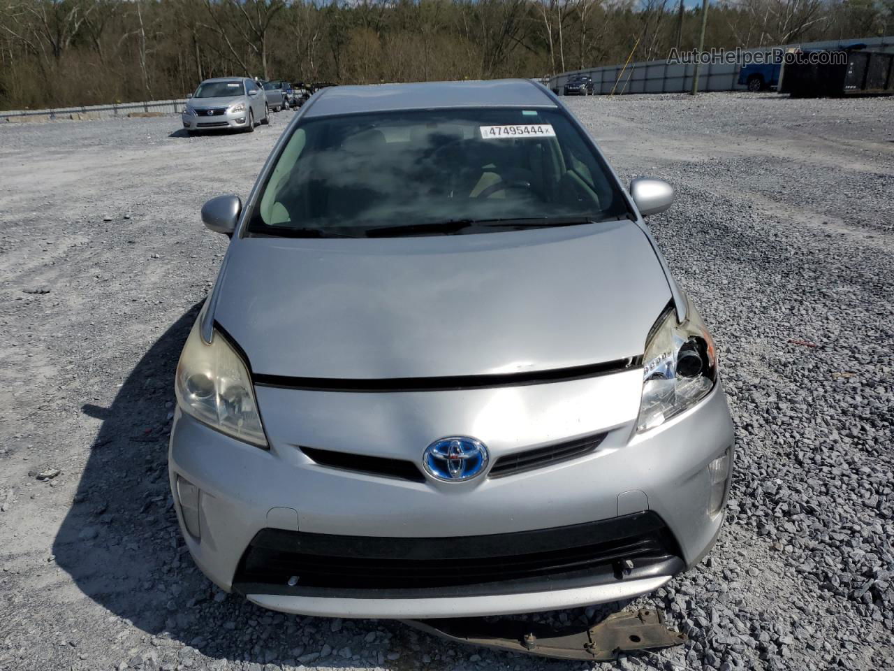 2013 Toyota Prius  Серый vin: JTDKN3DU8D1685874