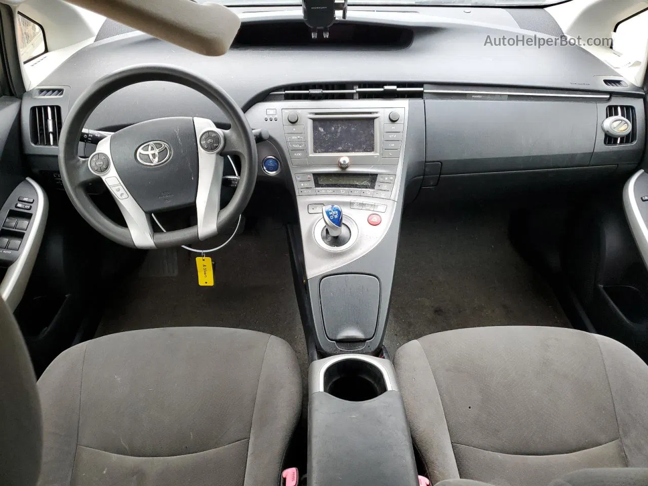 2013 Toyota Prius Серебряный vin: JTDKN3DU8D1699838