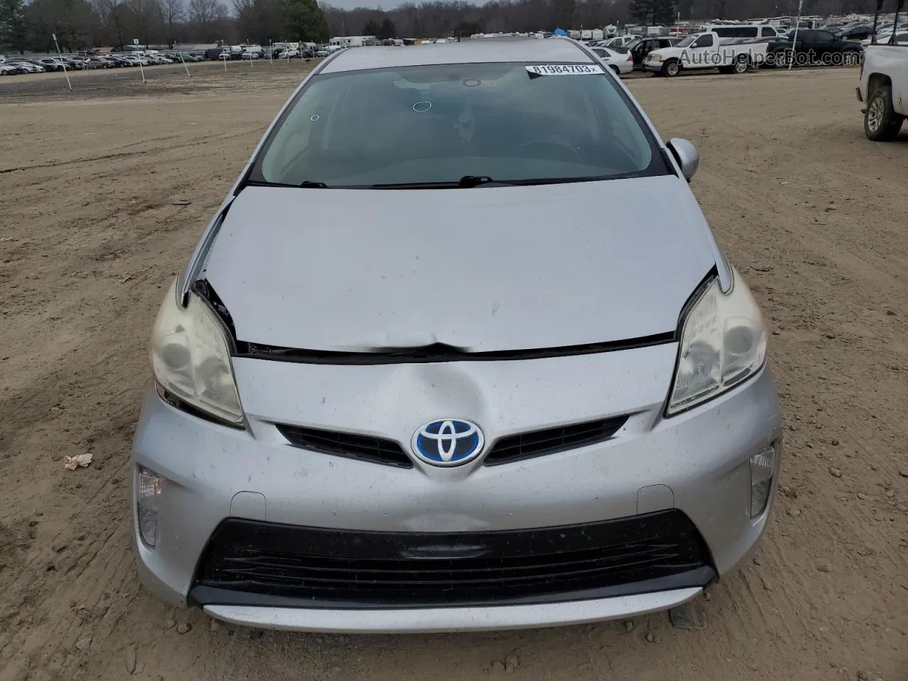 2013 Toyota Prius Серебряный vin: JTDKN3DU8D1699838