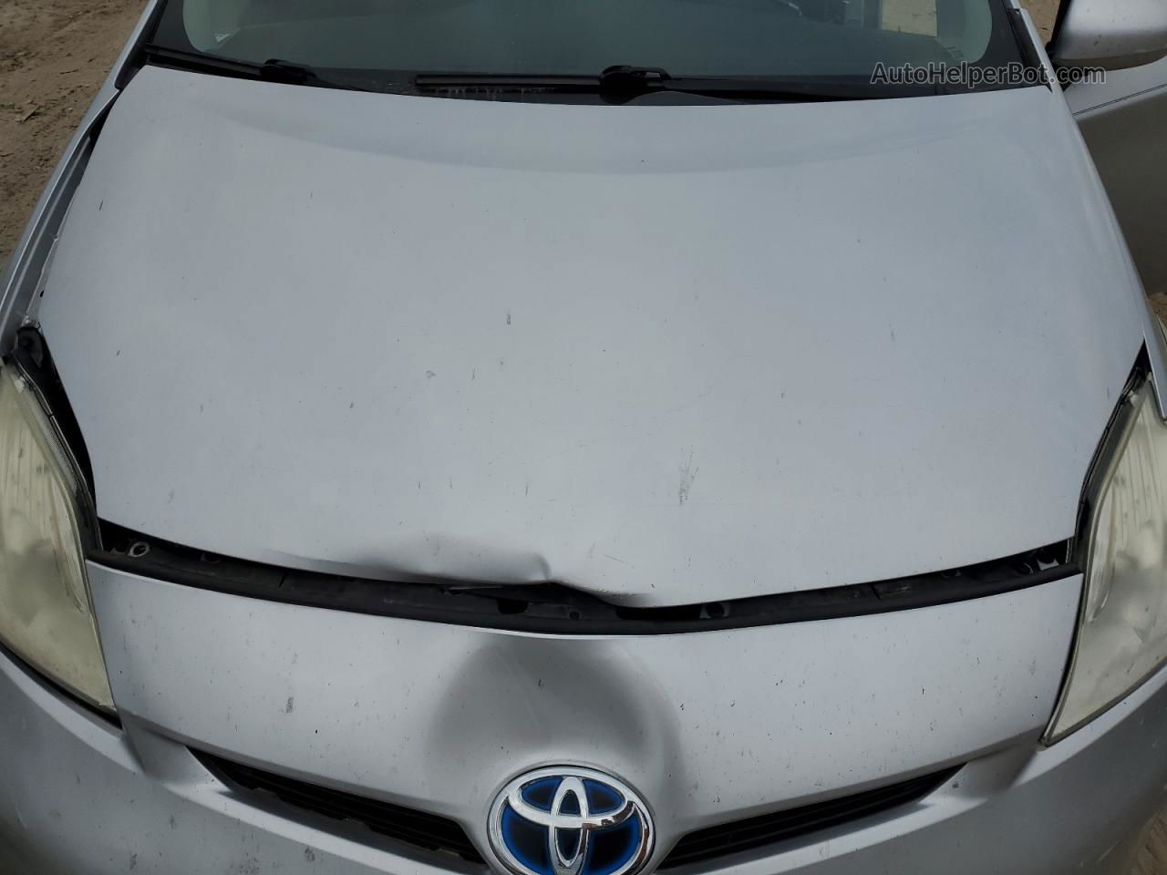 2013 Toyota Prius Серебряный vin: JTDKN3DU8D1699838