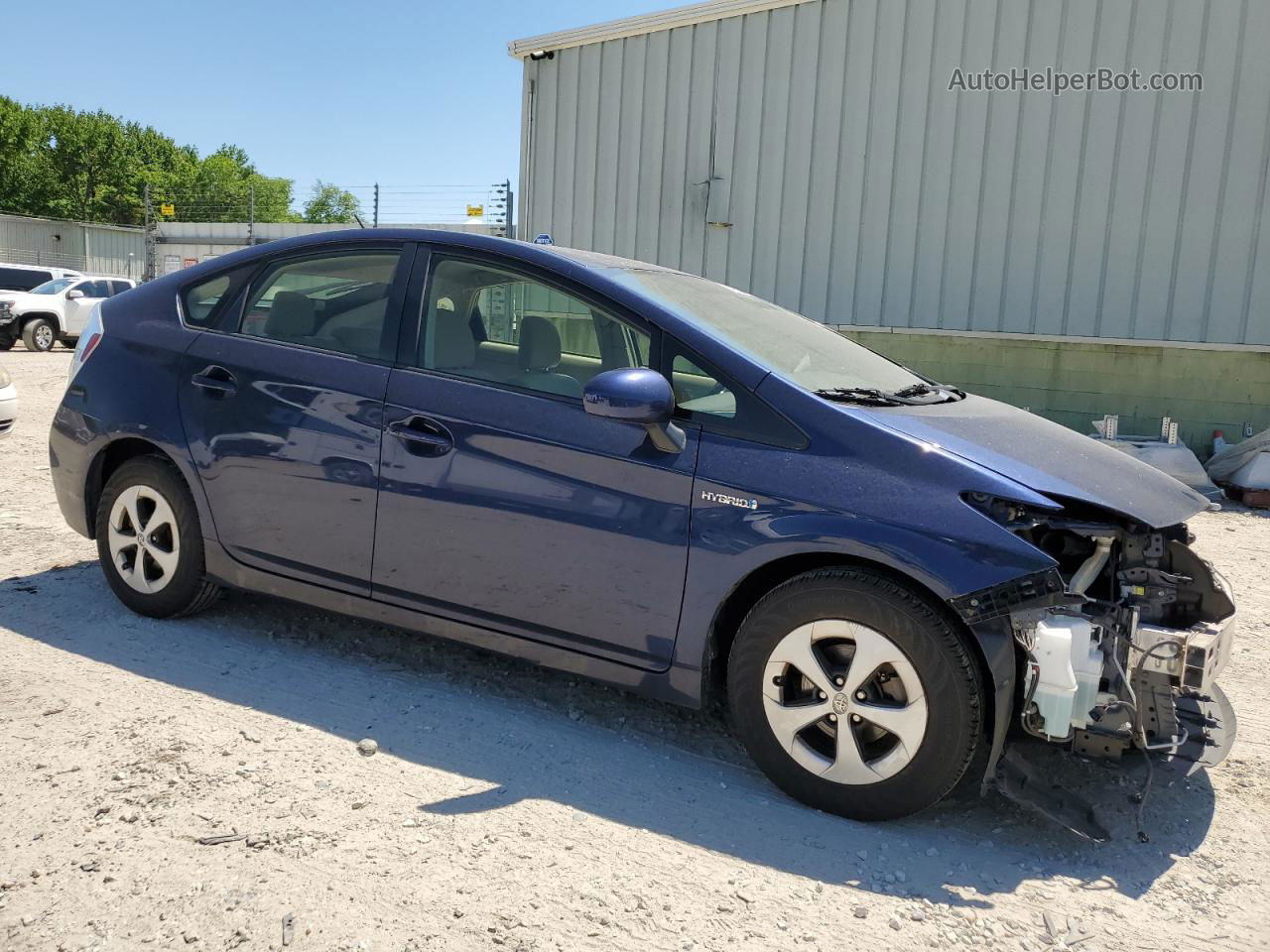 2013 Toyota Prius  Blue vin: JTDKN3DU8D1703936