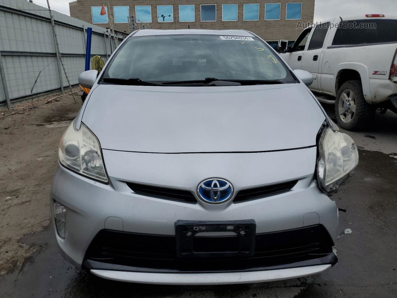 2013 Toyota Prius  Silver vin: JTDKN3DU8D1718579