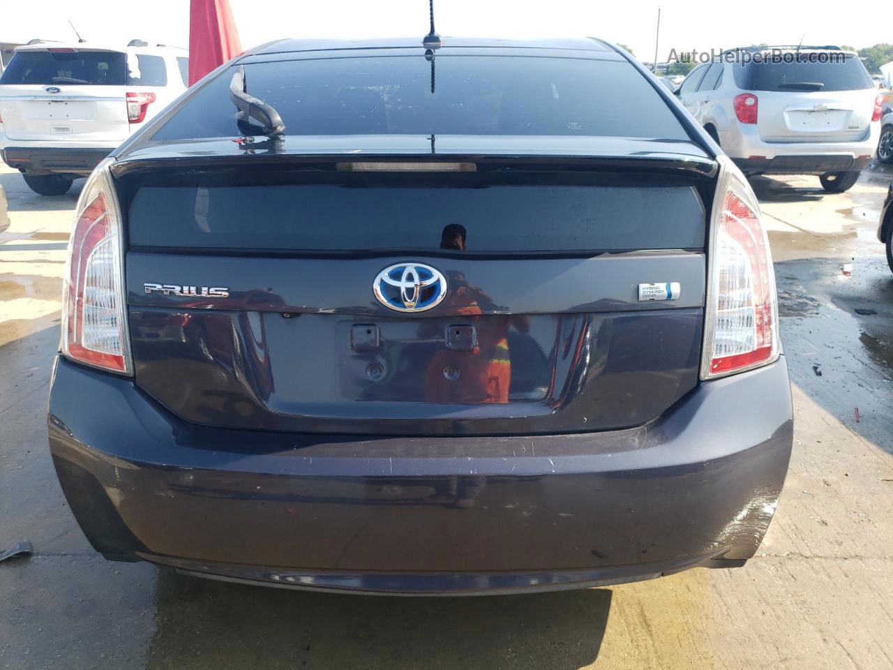 2013 Toyota Prius  Серый vin: JTDKN3DU8D5551763