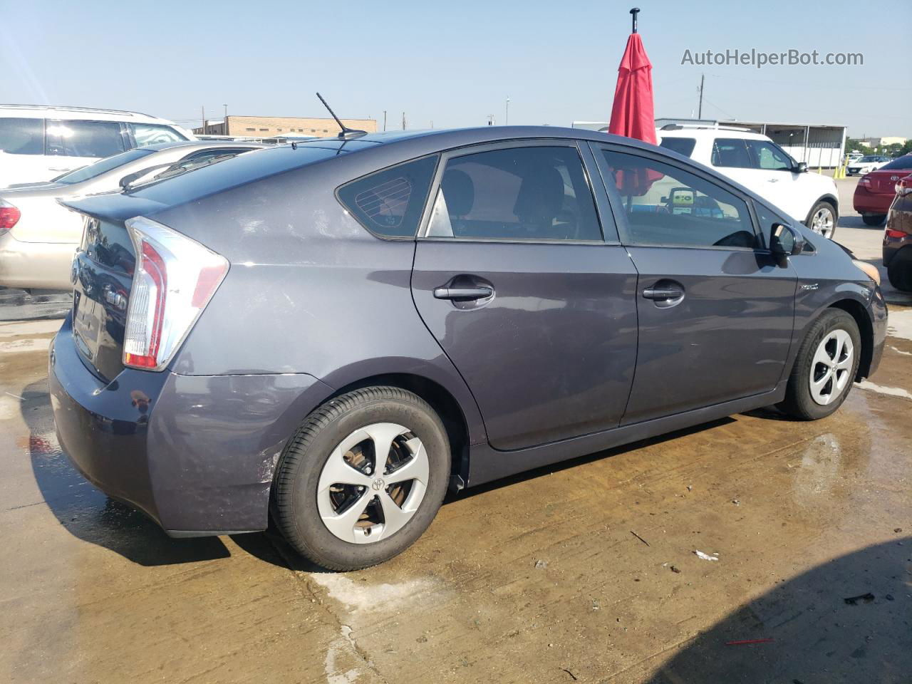 2013 Toyota Prius  Gray vin: JTDKN3DU8D5551763