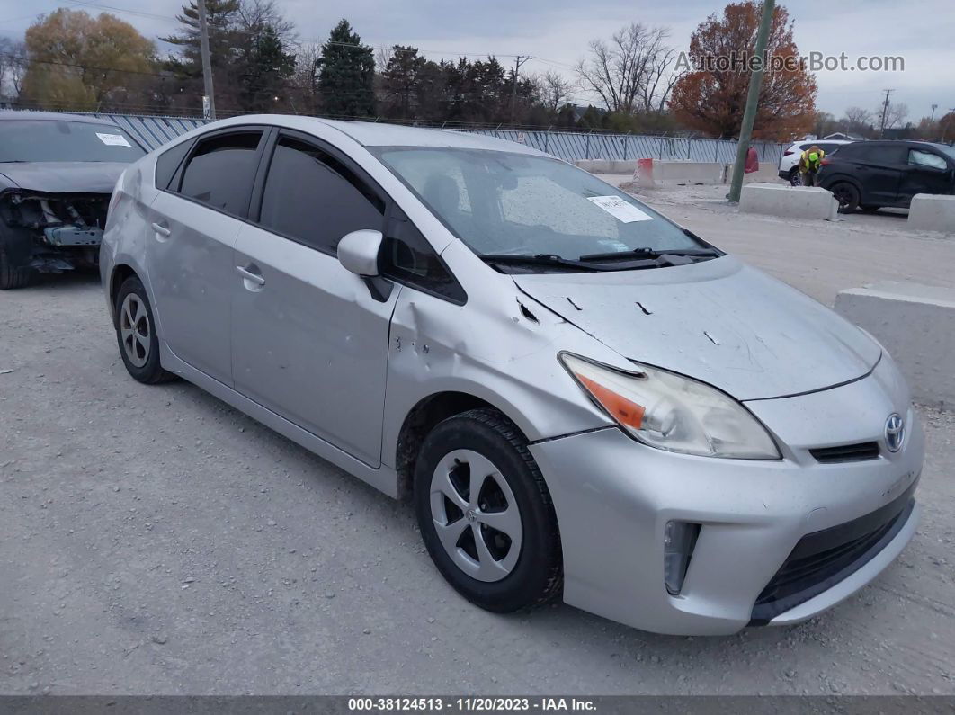 2013 Toyota Prius Two Silver vin: JTDKN3DU8D5593981