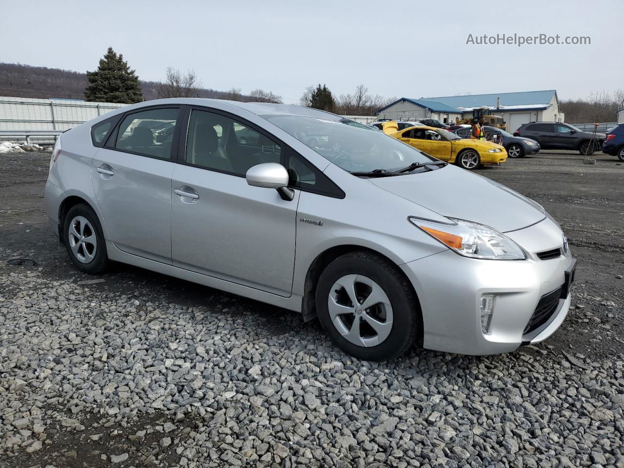 2013 Toyota Prius  Silver vin: JTDKN3DU8D5609841